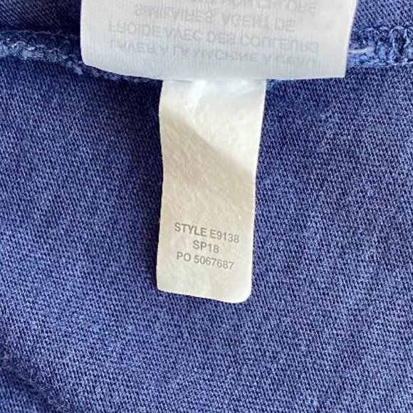 J. Crew Crewcuts Everyday Navy Blue Tank top with Eyelet Bow - Picture 11 of 12